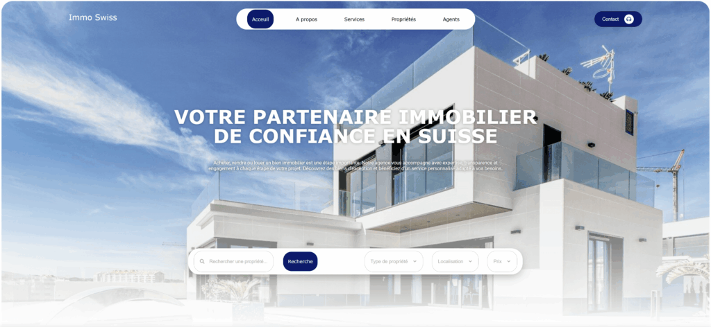 agence immobilière suisse